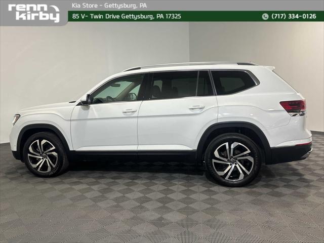 used 2021 Volkswagen Atlas car, priced at $25,600