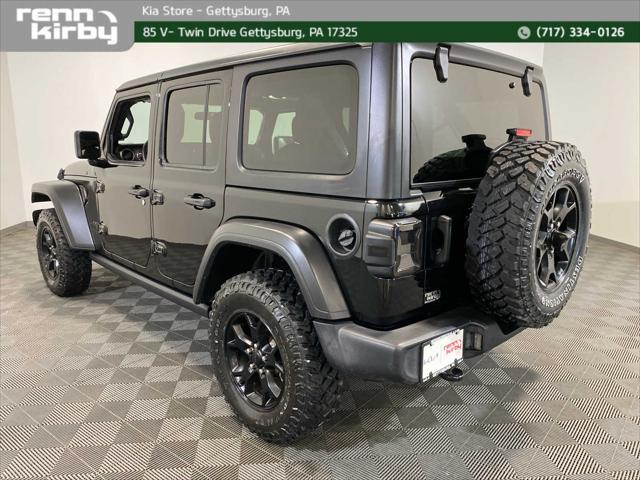 used 2021 Jeep Wrangler car, priced at $32,800
