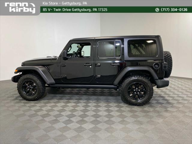 used 2021 Jeep Wrangler car, priced at $32,800