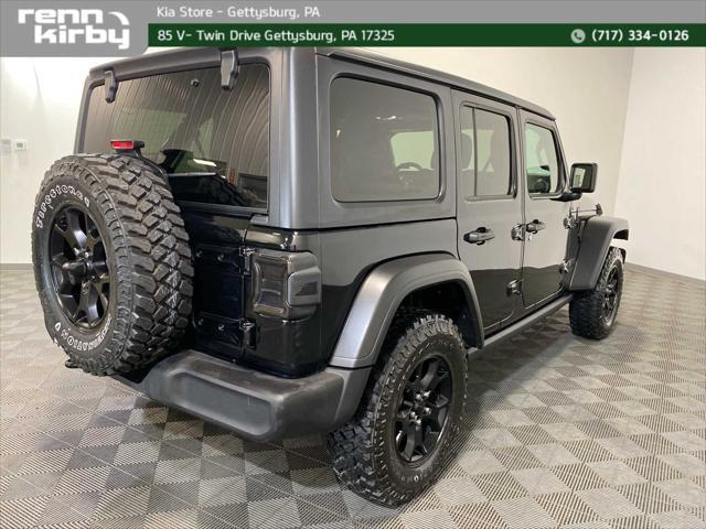used 2021 Jeep Wrangler car, priced at $32,800
