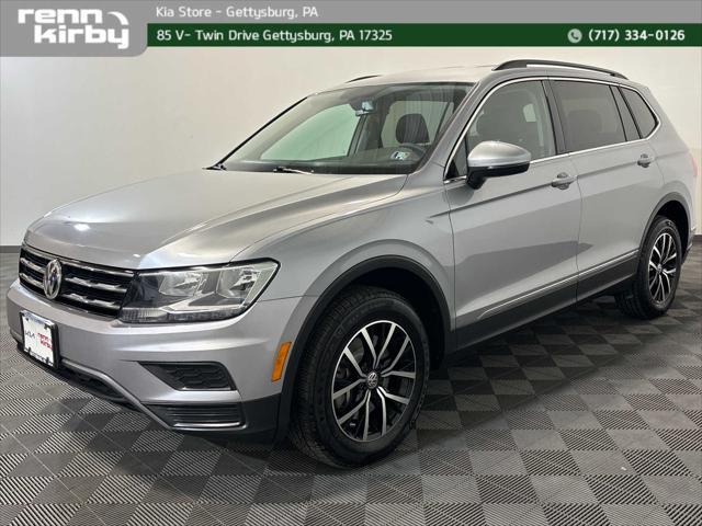 used 2021 Volkswagen Tiguan car, priced at $20,000