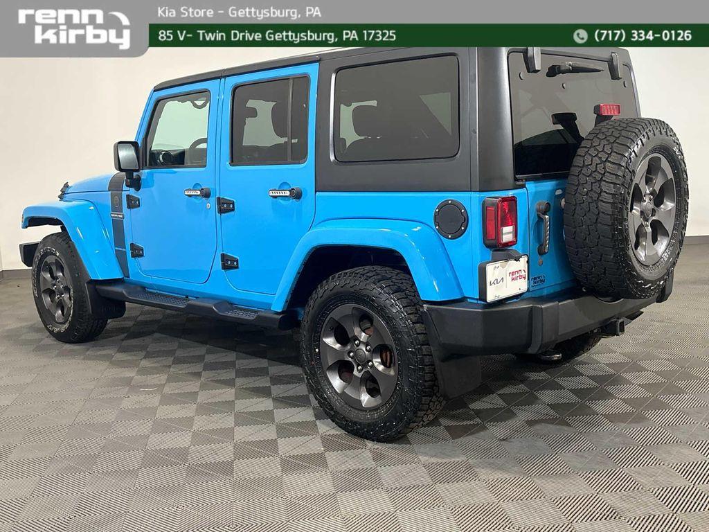 used 2017 Jeep Wrangler Unlimited car, priced at $19,000