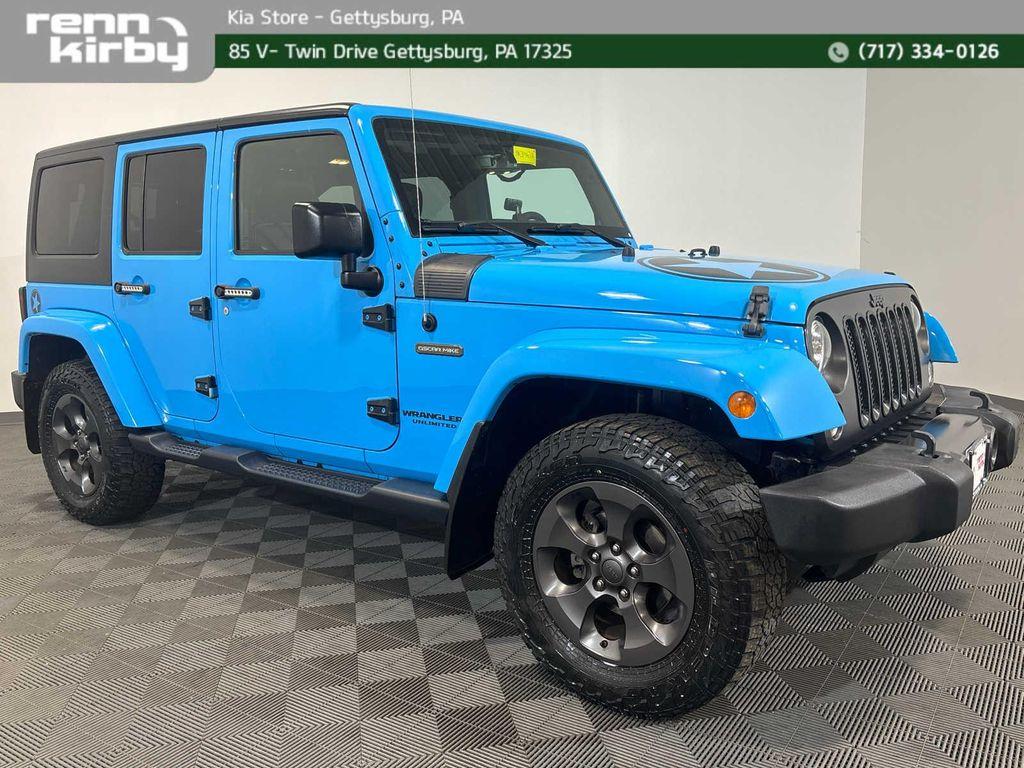 used 2017 Jeep Wrangler Unlimited car, priced at $19,000