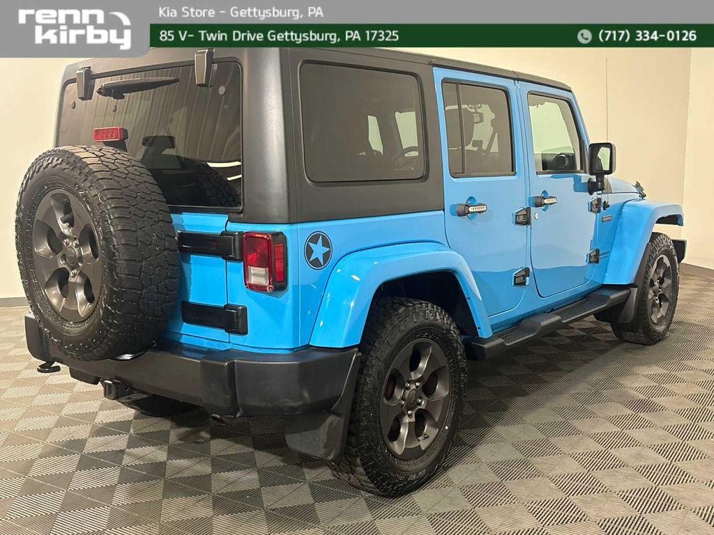 used 2017 Jeep Wrangler Unlimited car, priced at $19,000