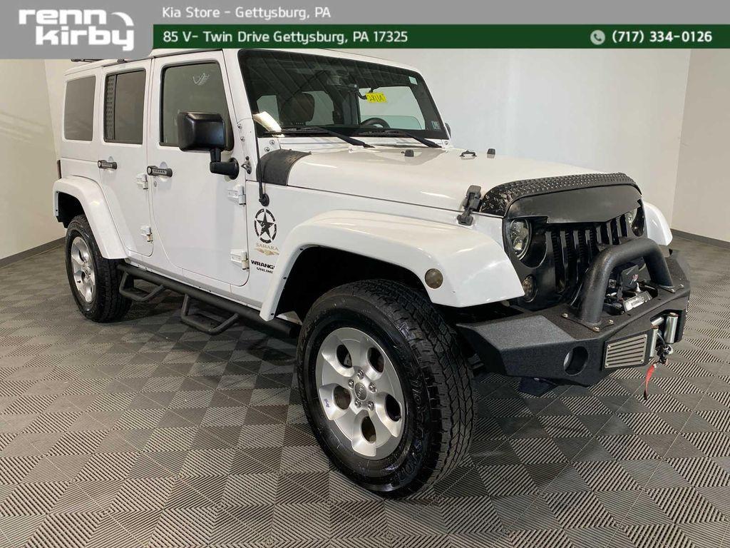 used 2015 Jeep Wrangler Unlimited car, priced at $18,400