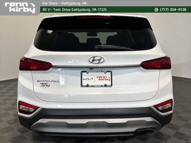 used 2020 Hyundai Santa Fe car, priced at $13,000