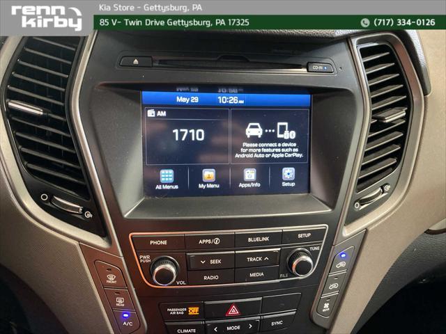used 2018 Hyundai Santa Fe car, priced at $18,000