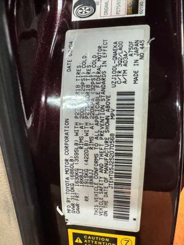 used 2005 Toyota Land Cruiser car, priced at $14,995