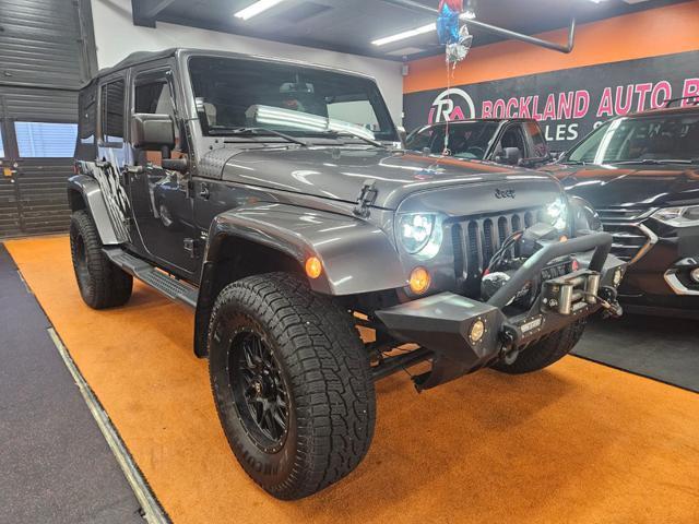 used 2016 Jeep Wrangler Unlimited car, priced at $21,995