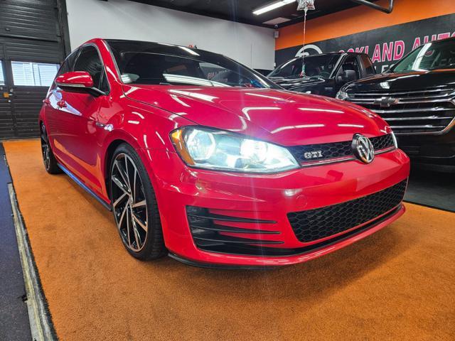 used 2017 Volkswagen Golf GTI car, priced at $16,995