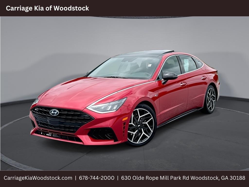used 2021 Hyundai Sonata car, priced at $20,125