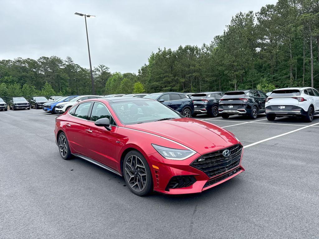 used 2021 Hyundai Sonata car, priced at $20,125