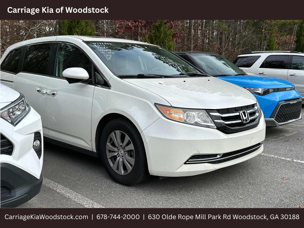 used 2017 Honda Odyssey car, priced at $18,443