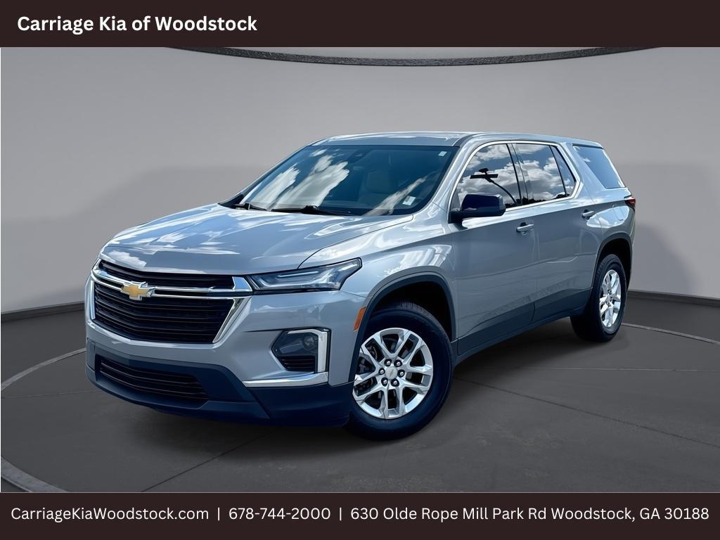 used 2023 Chevrolet Traverse car, priced at $25,801