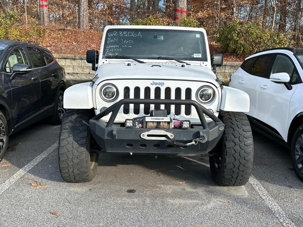 used 2014 Jeep Wrangler Unlimited car, priced at $18,522