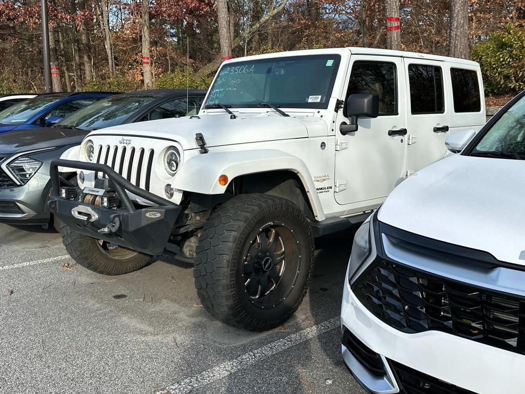 used 2014 Jeep Wrangler Unlimited car, priced at $18,522