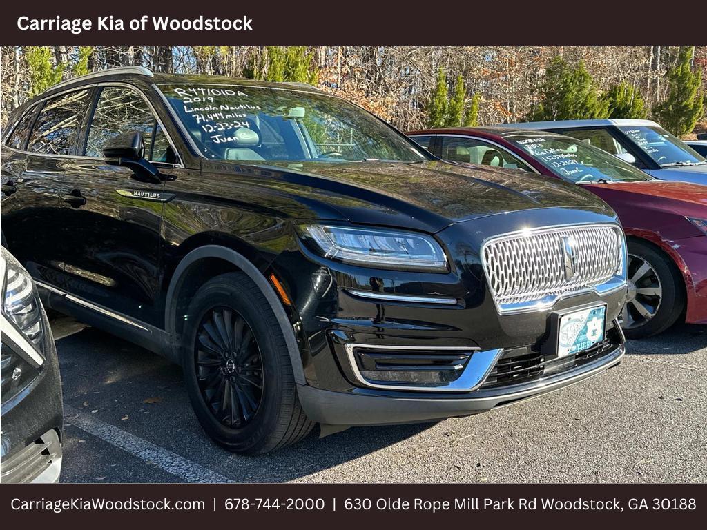 used 2019 Lincoln Nautilus car, priced at $18,768