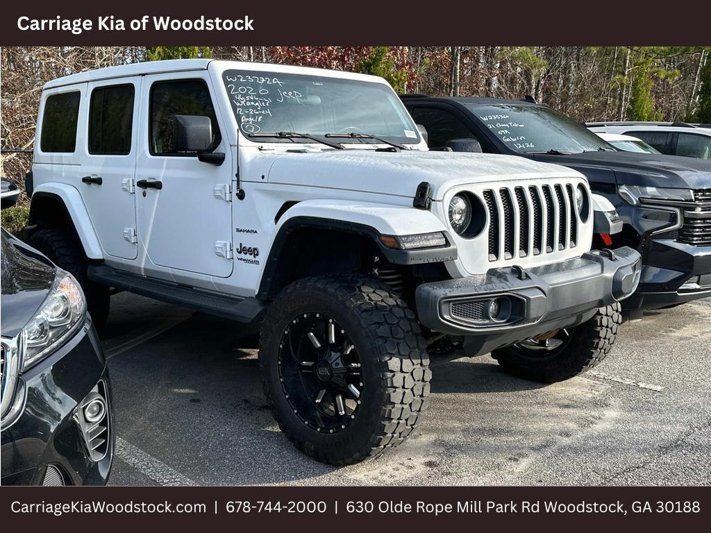 used 2020 Jeep Wrangler Unlimited car, priced at $33,270