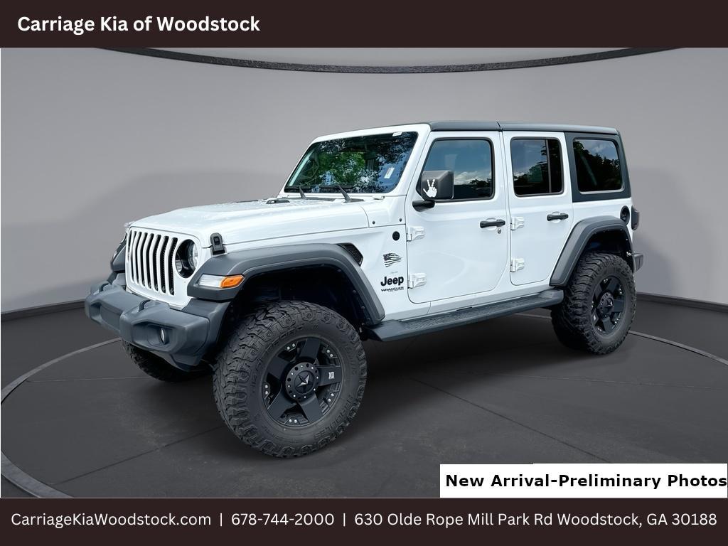 used 2021 Jeep Wrangler Unlimited car, priced at $31,526