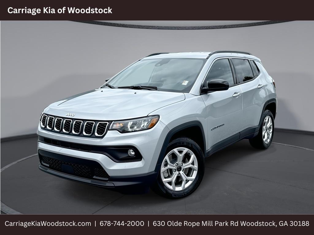 used 2025 Jeep Compass car, priced at $26,857