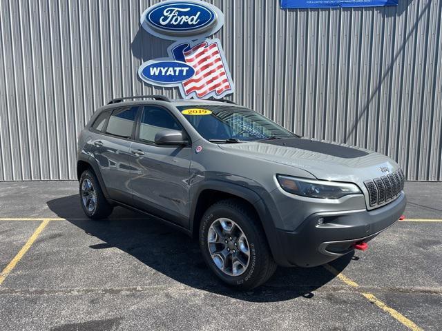 used 2019 Jeep Cherokee car, priced at $18,200