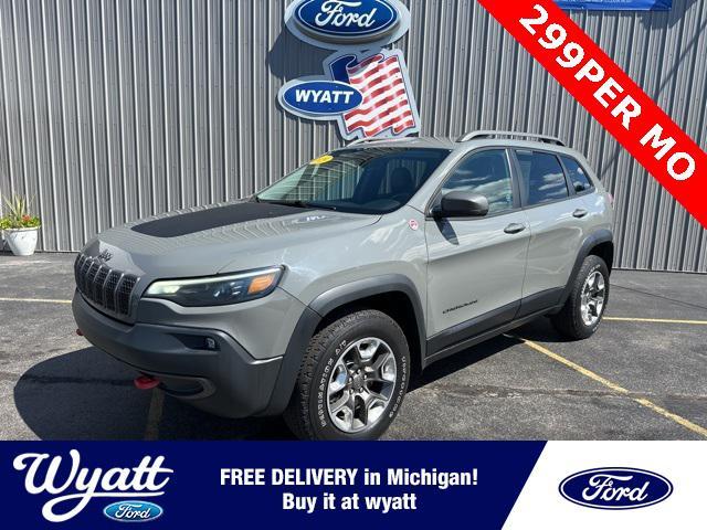 used 2019 Jeep Cherokee car, priced at $18,200