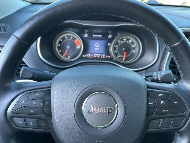 used 2021 Jeep Cherokee car, priced at $21,200