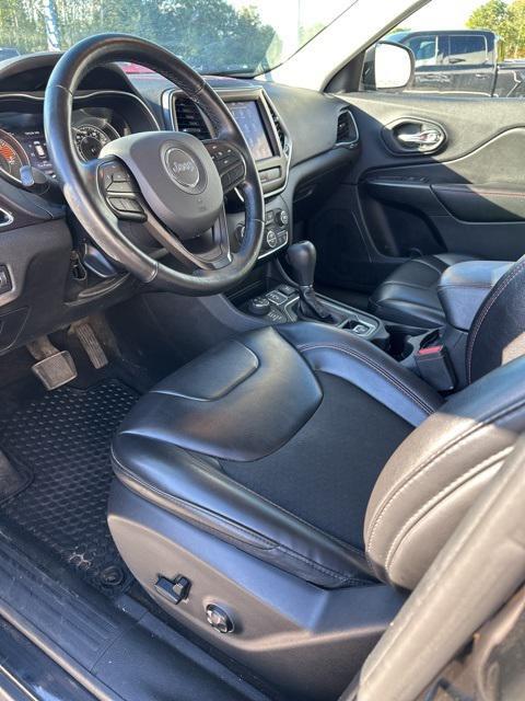 used 2021 Jeep Cherokee car, priced at $21,200