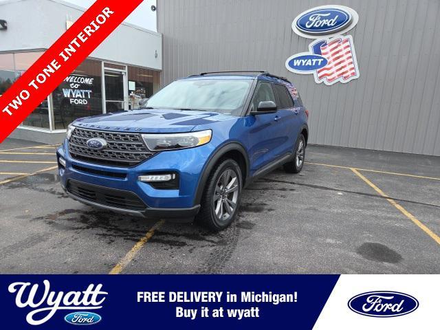 used 2022 Ford Explorer car, priced at $26,600