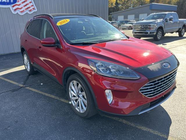 used 2021 Ford Escape car, priced at $22,700