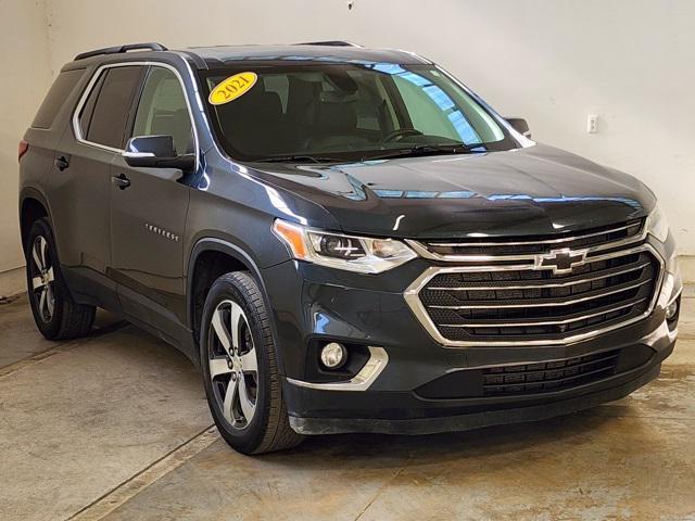 used 2021 Chevrolet Traverse car, priced at $22,990
