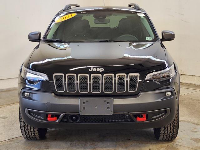used 2021 Jeep Cherokee car, priced at $23,888