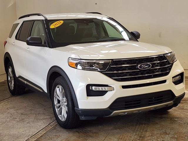 used 2021 Ford Explorer car, priced at $26,555