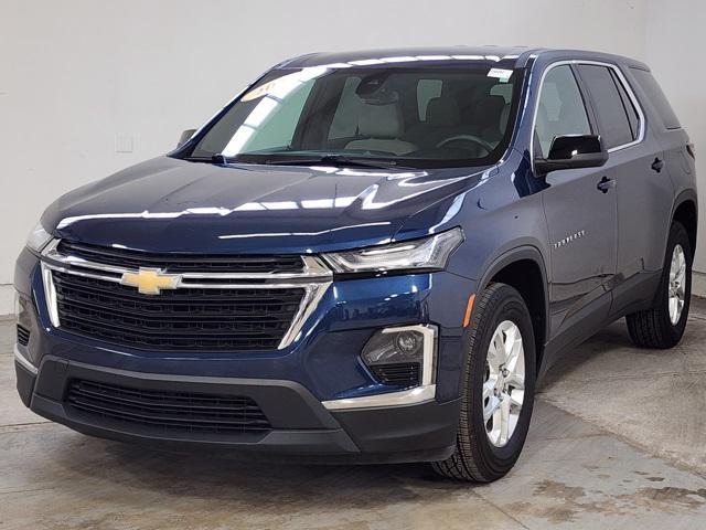 used 2022 Chevrolet Traverse car, priced at $23,992