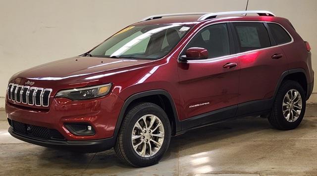 used 2021 Jeep Cherokee car, priced at $18,029