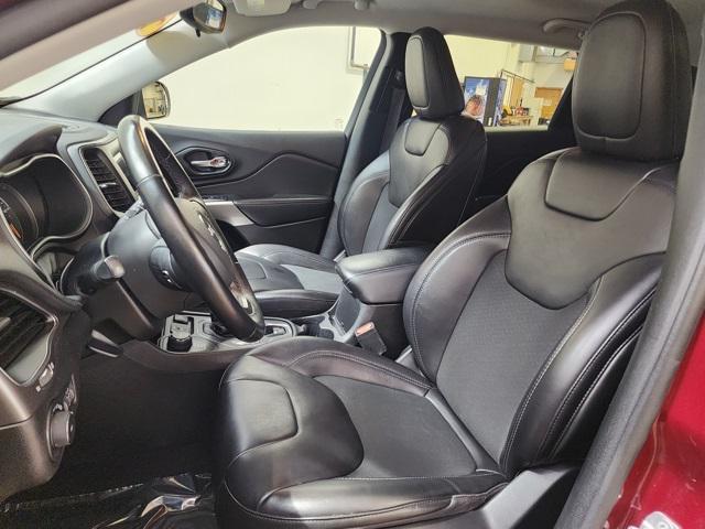 used 2021 Jeep Cherokee car, priced at $18,029