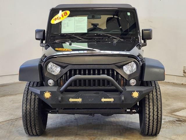 used 2018 Jeep Wrangler JK Unlimited car, priced at $19,989