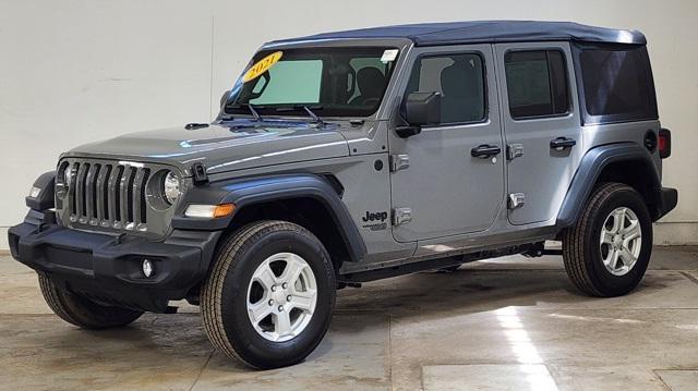 used 2021 Jeep Wrangler Unlimited car, priced at $30,206