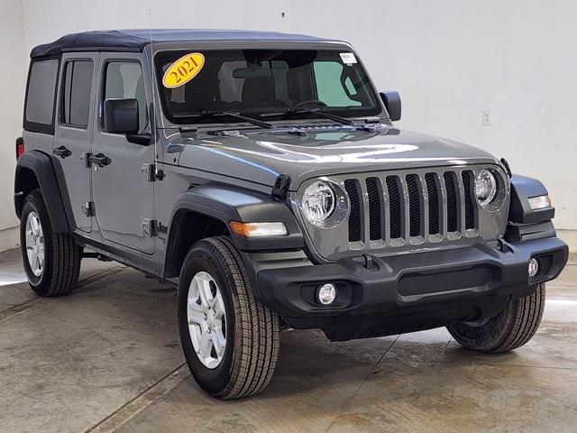 used 2021 Jeep Wrangler Unlimited car, priced at $30,206