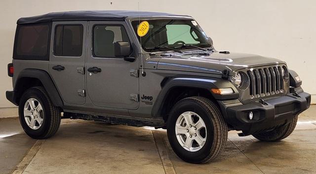 used 2021 Jeep Wrangler Unlimited car, priced at $30,206