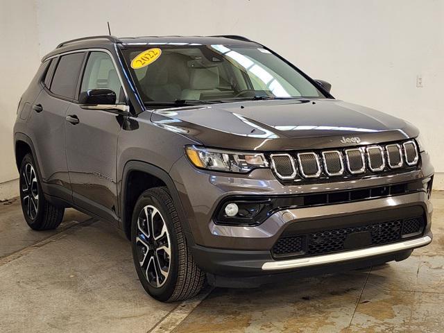 used 2022 Jeep Compass car, priced at $22,596