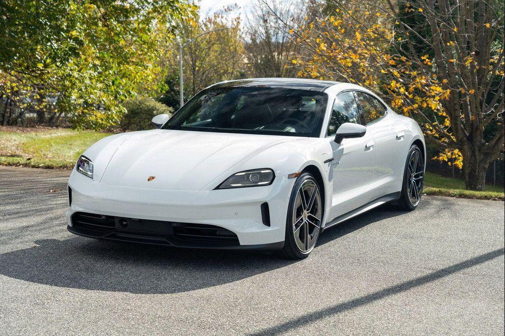 new 2025 Porsche Taycan car, priced at $150,315
