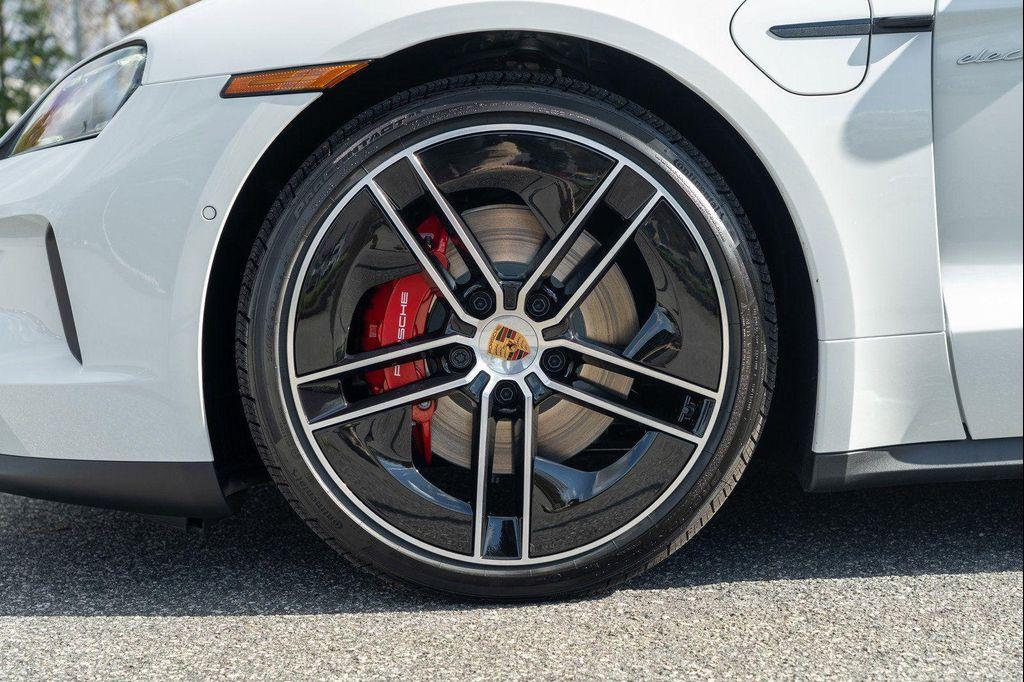new 2025 Porsche Taycan car, priced at $150,315