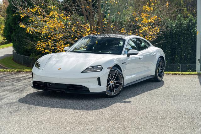 new 2025 Porsche Taycan car, priced at $150,315