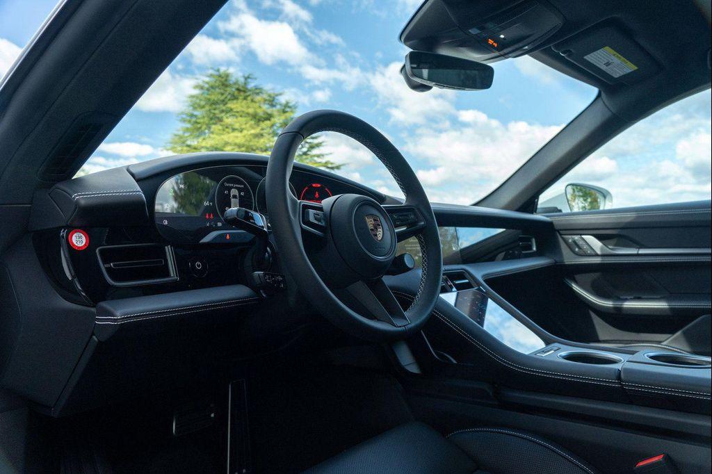 new 2025 Porsche Taycan car, priced at $150,315