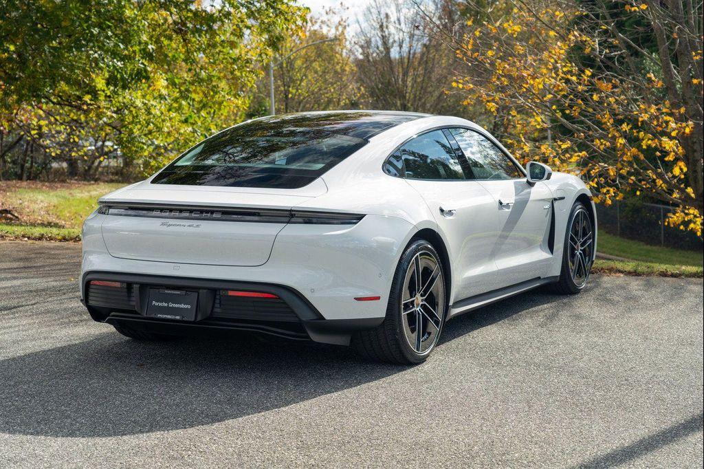 new 2025 Porsche Taycan car, priced at $150,315