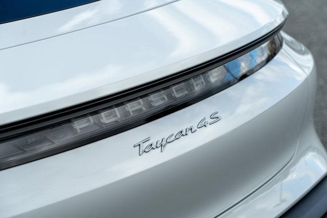 new 2025 Porsche Taycan car, priced at $150,315