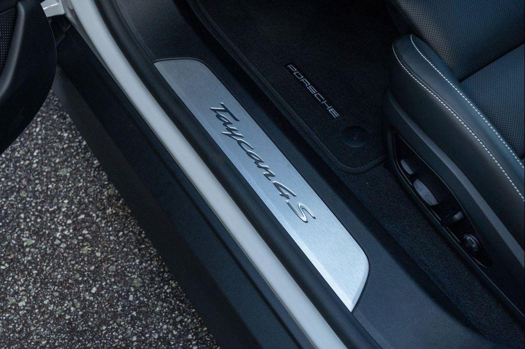 new 2025 Porsche Taycan car, priced at $150,315