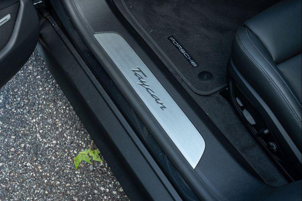 new 2025 Porsche Taycan car, priced at $126,875