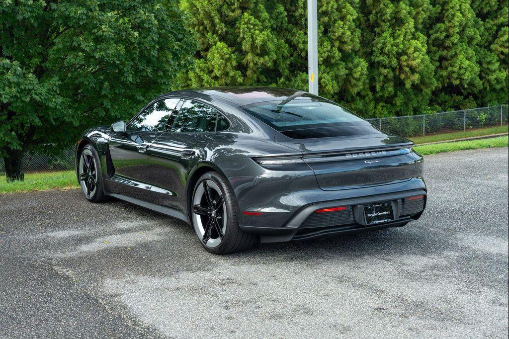 new 2025 Porsche Taycan car, priced at $126,875